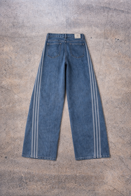 Jean Adidas Originals Blue - Adicolor Denim Firebird